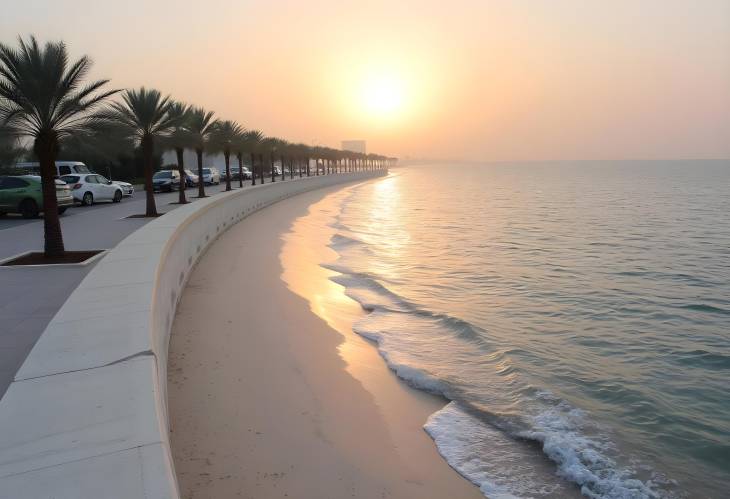 Captivating Morning Scene at Al Khobar Corniche